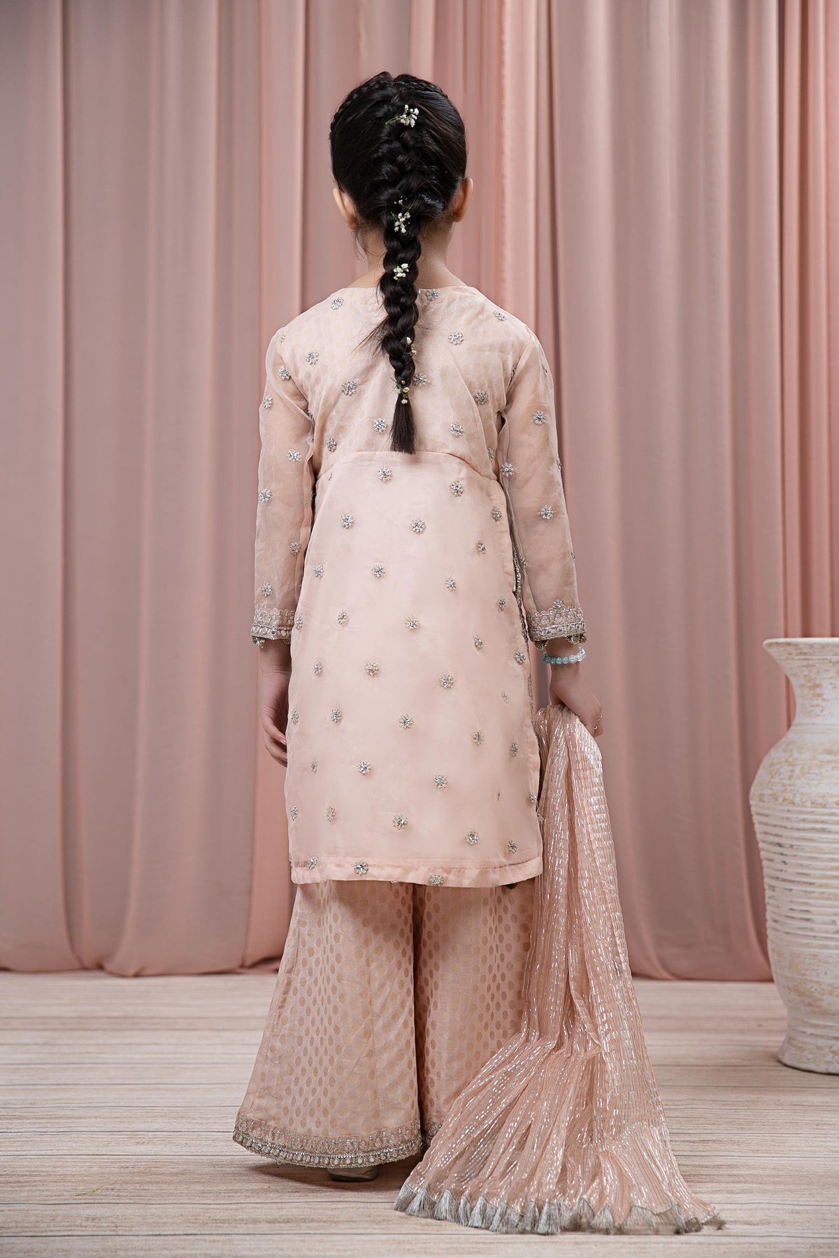 Maria B | Girls Eid Collection | MKS-EF24-25 - Khanumjan  Pakistani Clothes and Designer Dresses in UK, USA 