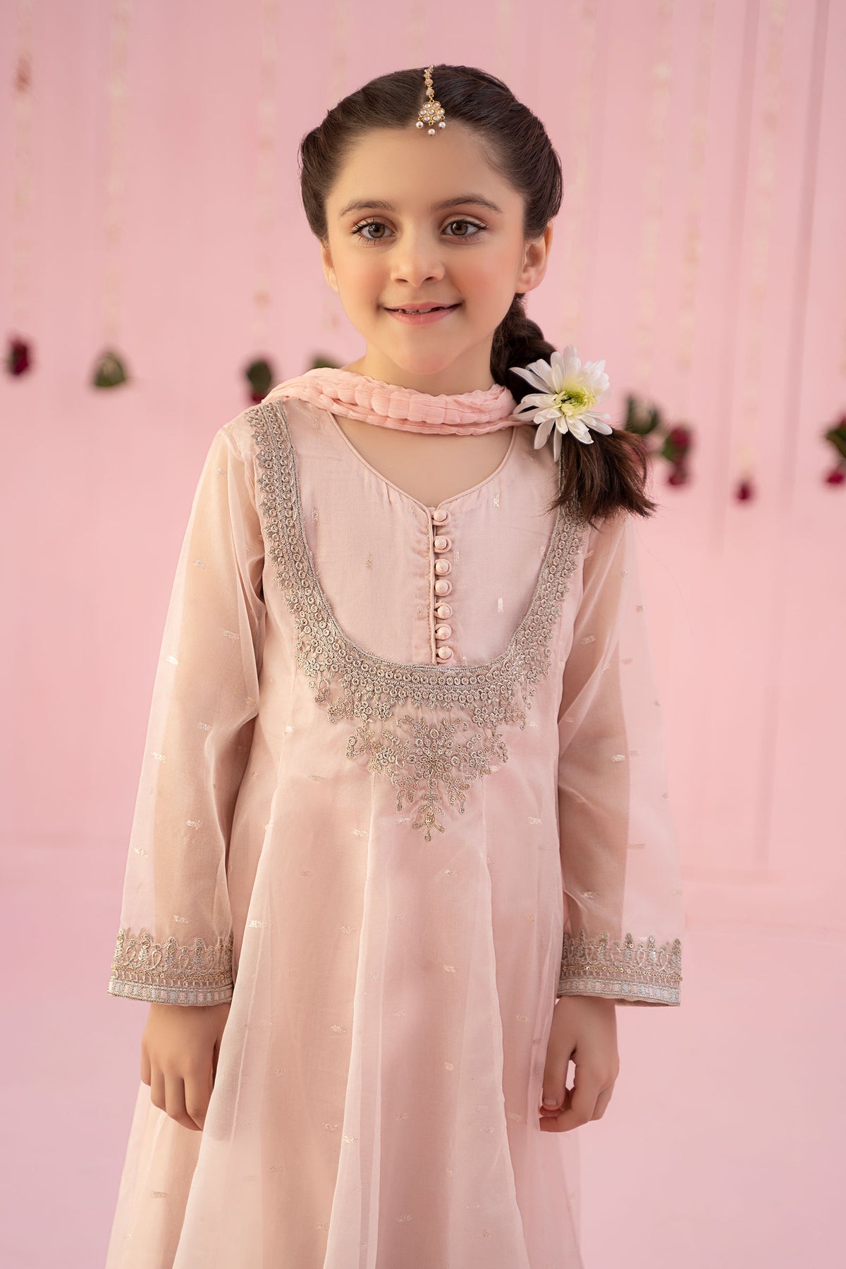 Maria B | Girls Eid Collection | MKS-EF24-19 - Khanumjan  Pakistani Clothes and Designer Dresses in UK, USA 