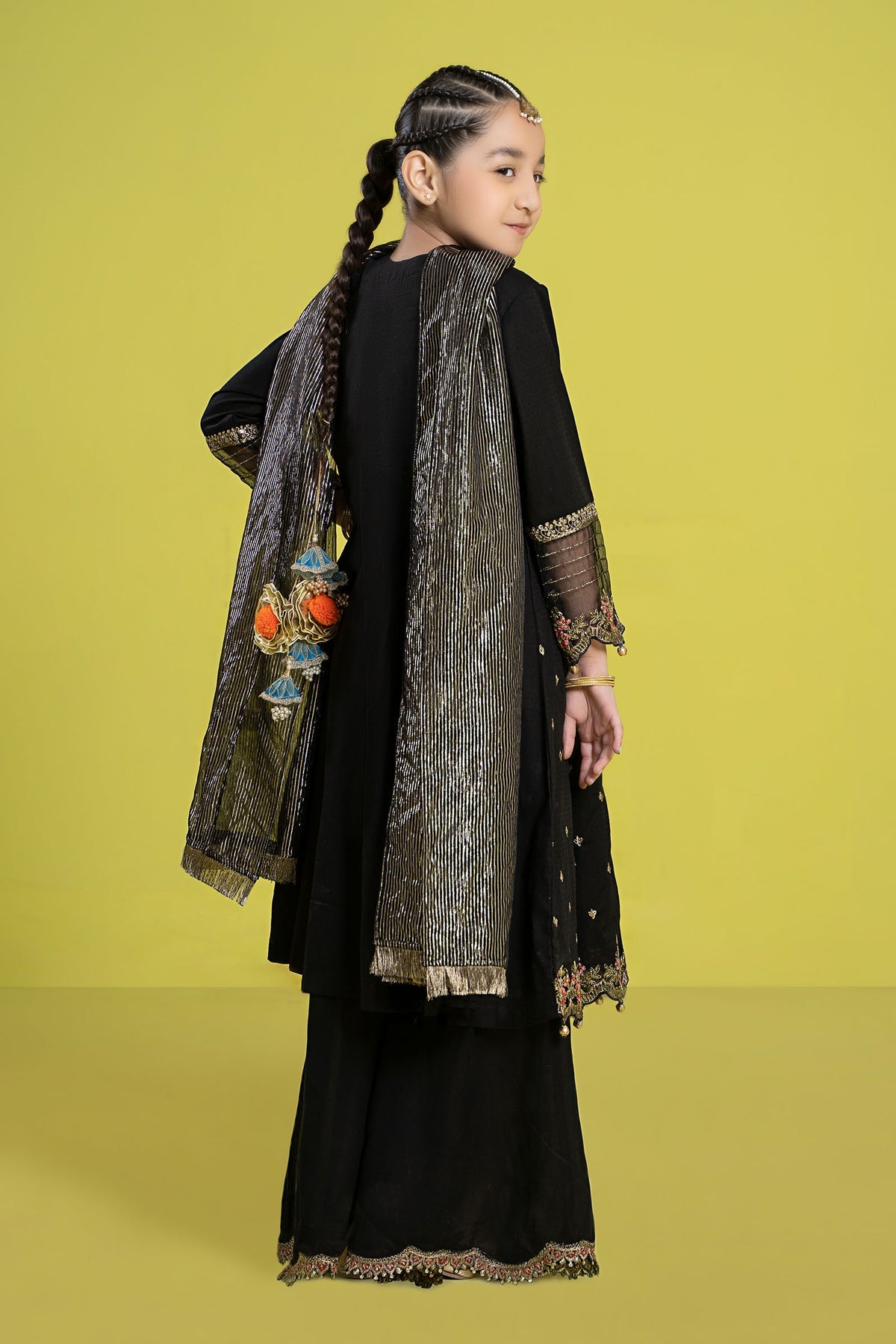 Maria B | Girls Eid Collection | MKS-EF24-21 - Khanumjan  Pakistani Clothes and Designer Dresses in UK, USA 