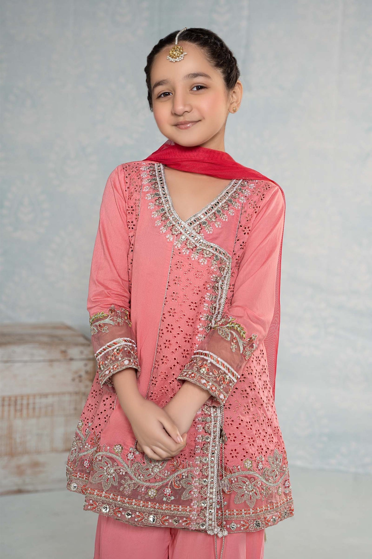 Maria B | Girls Eid Collection | MKD-EF24-07 - Khanumjan  Pakistani Clothes and Designer Dresses in UK, USA 