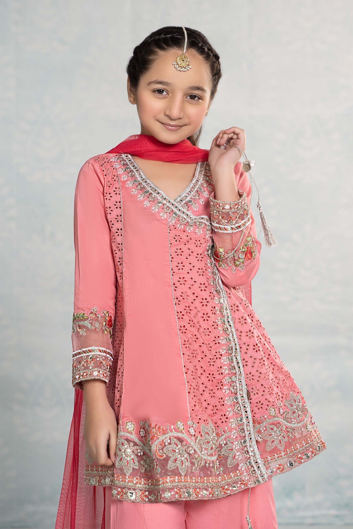 Maria B | Girls Eid Collection | MKD-EF24-07 - Khanumjan  Pakistani Clothes and Designer Dresses in UK, USA 