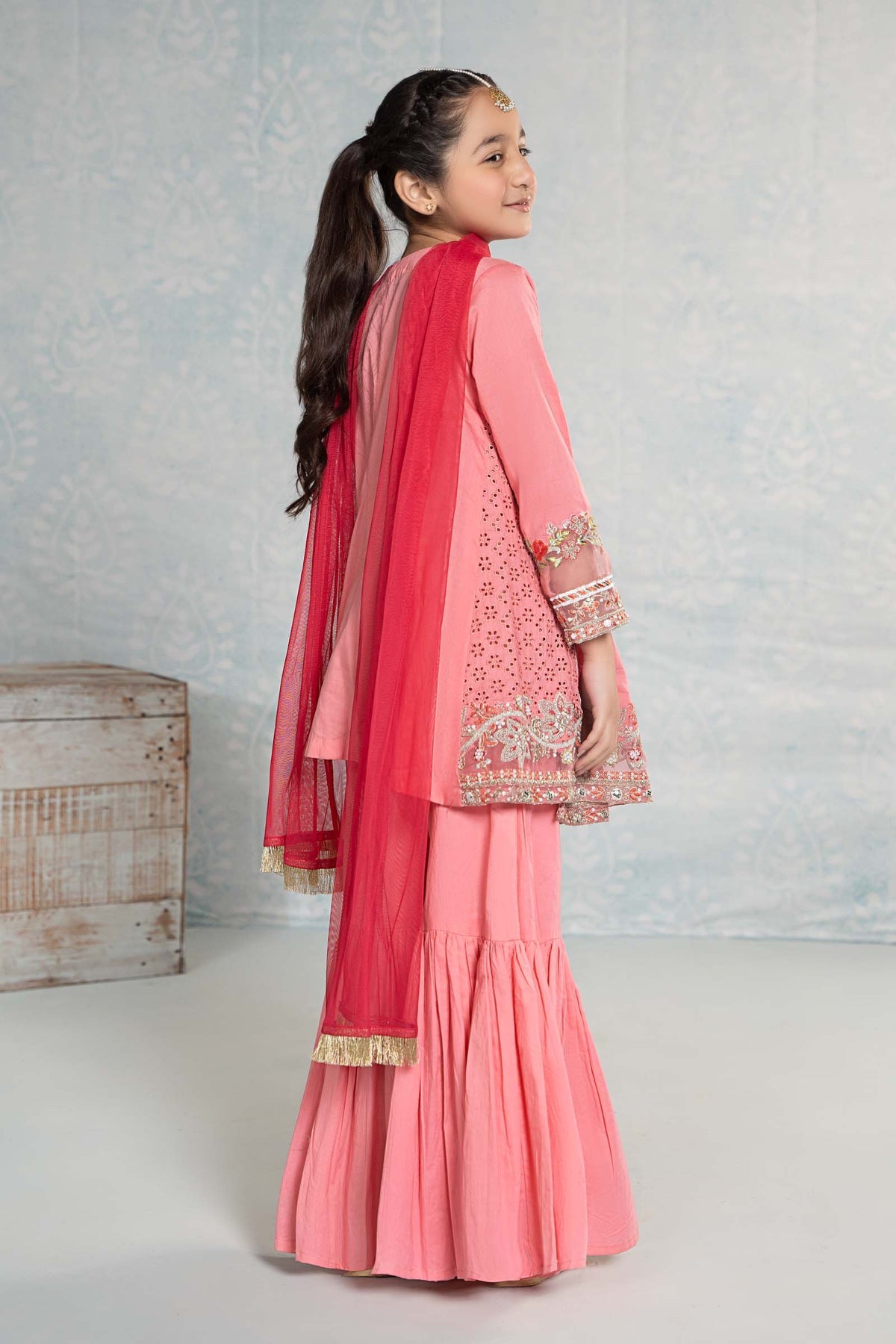 Maria B | Girls Eid Collection | MKD-EF24-07 - Khanumjan  Pakistani Clothes and Designer Dresses in UK, USA 