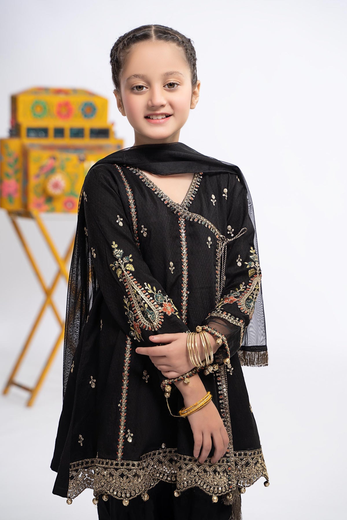 Maria B | Girls Eid Collection | MKD-EF24-29 - Khanumjan  Pakistani Clothes and Designer Dresses in UK, USA 