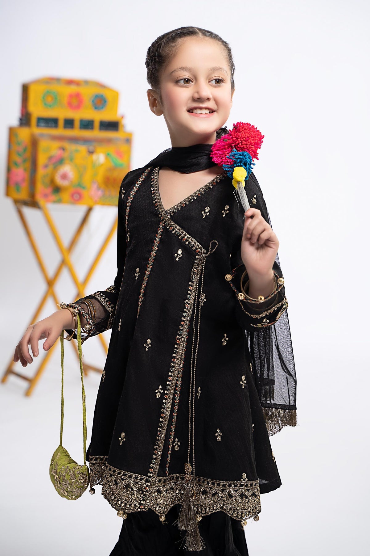Maria B | Girls Eid Collection | MKD-EF24-29 - Khanumjan  Pakistani Clothes and Designer Dresses in UK, USA 
