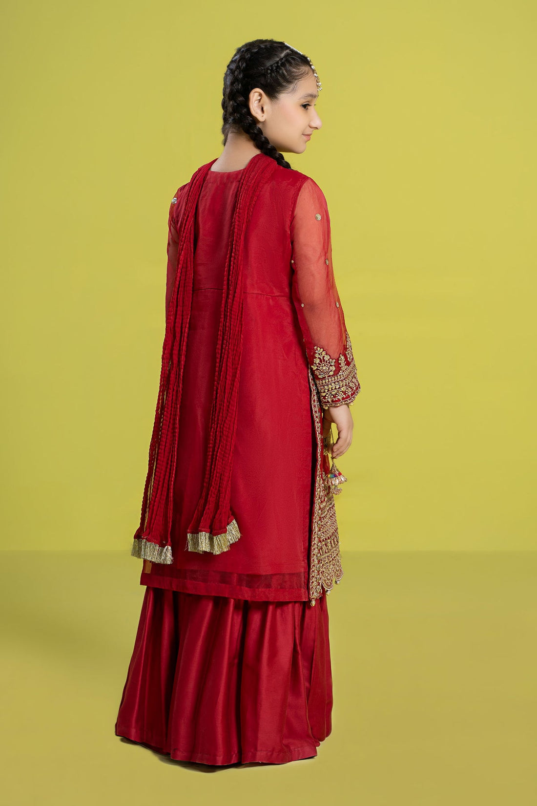 Maria B | Girls Eid Collection | MKS-EF24-37 - Khanumjan  Pakistani Clothes and Designer Dresses in UK, USA 