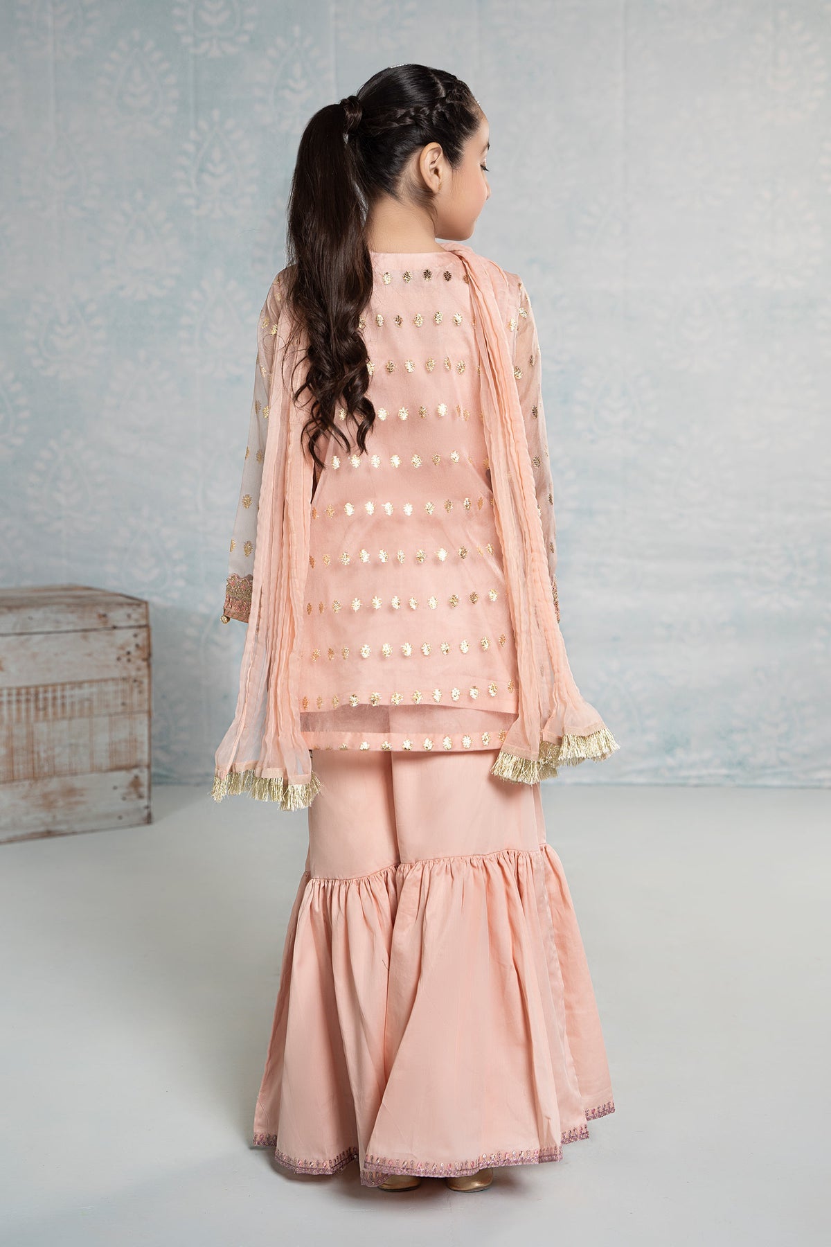 Maria B | Girls Eid Collection | MKS-EF24-45 - Khanumjan  Pakistani Clothes and Designer Dresses in UK, USA 