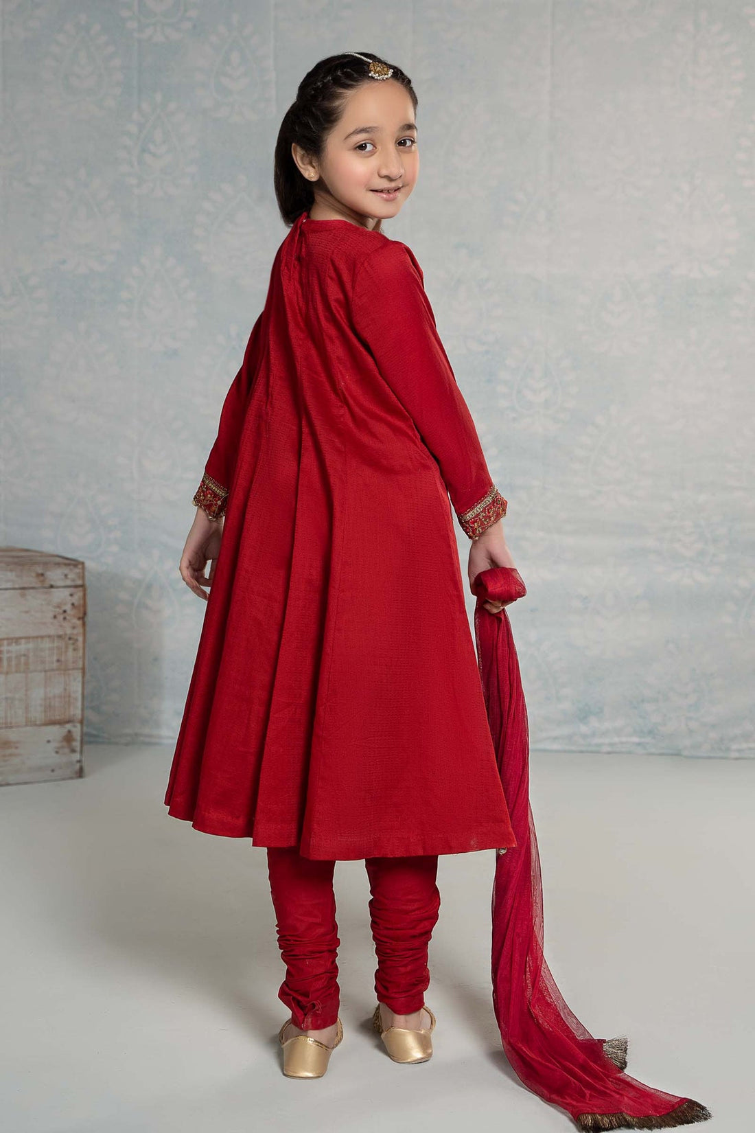 Maria B | Girls Eid Collection | MKD-EF24-13 - Khanumjan  Pakistani Clothes and Designer Dresses in UK, USA 