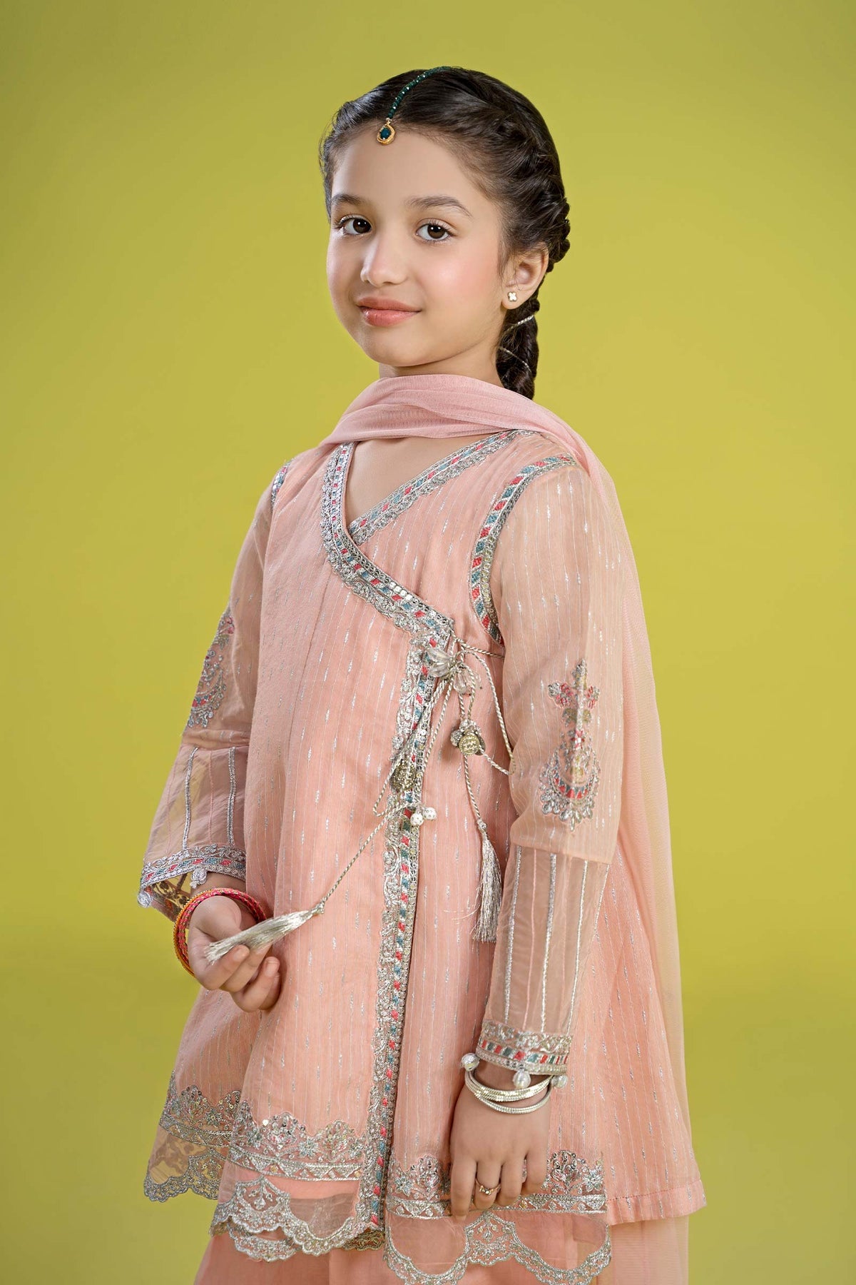 Maria B | Girls Eid Collection | MKD-EF24-19 - Khanumjan  Pakistani Clothes and Designer Dresses in UK, USA 