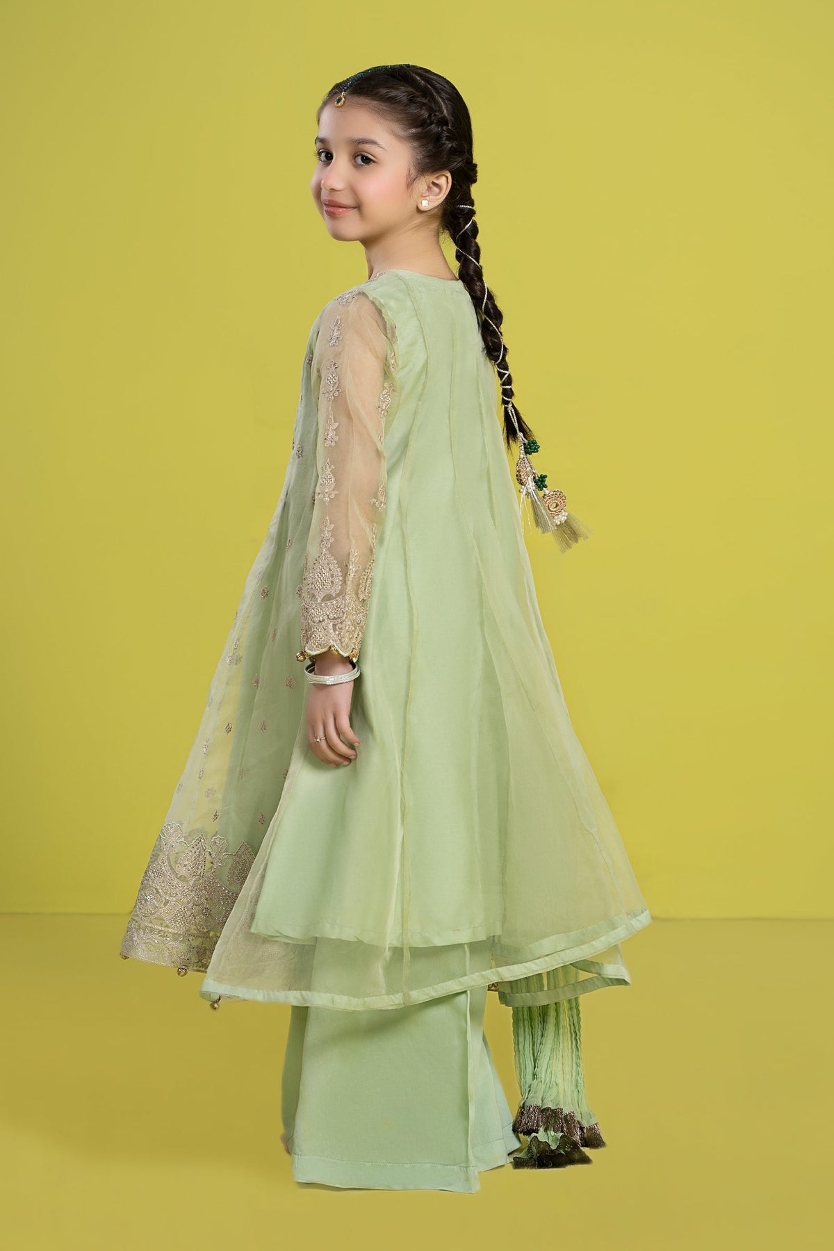 Maria B | Girls Eid Collection | MKS-EF24-05 - Khanumjan  Pakistani Clothes and Designer Dresses in UK, USA 