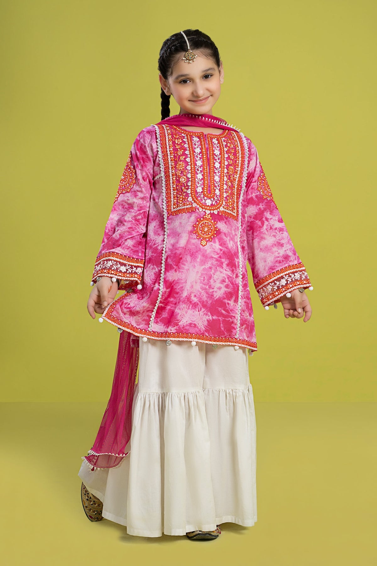 Maria B | Girls Eid Collection | MKD-EF24-06 - Khanumjan  Pakistani Clothes and Designer Dresses in UK, USA 