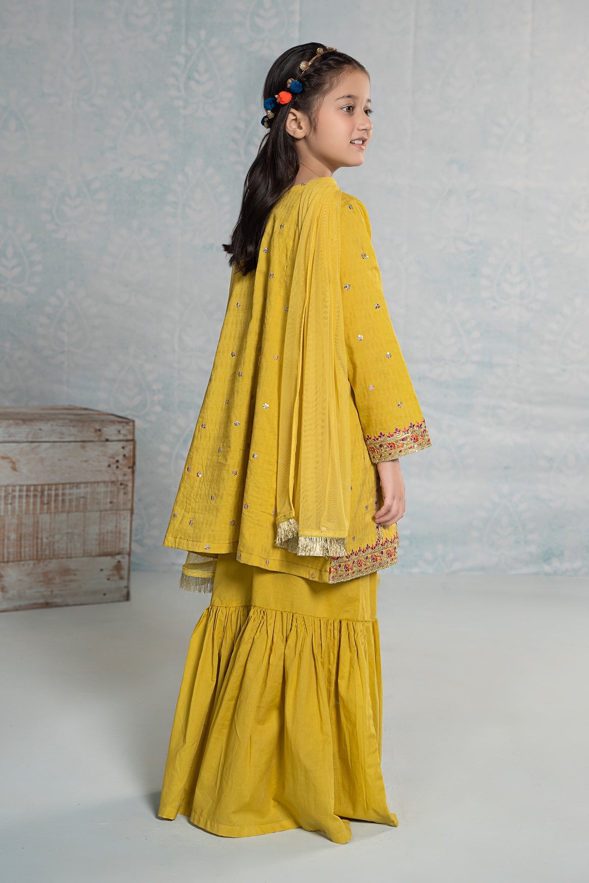 Maria B | Girls Eid Collection | MKD-EF24-10 - Khanumjan  Pakistani Clothes and Designer Dresses in UK, USA 