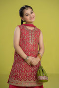 Maria B | Girls Eid Collection | MKS-EF24-14 - Khanumjan  Pakistani Clothes and Designer Dresses in UK, USA 