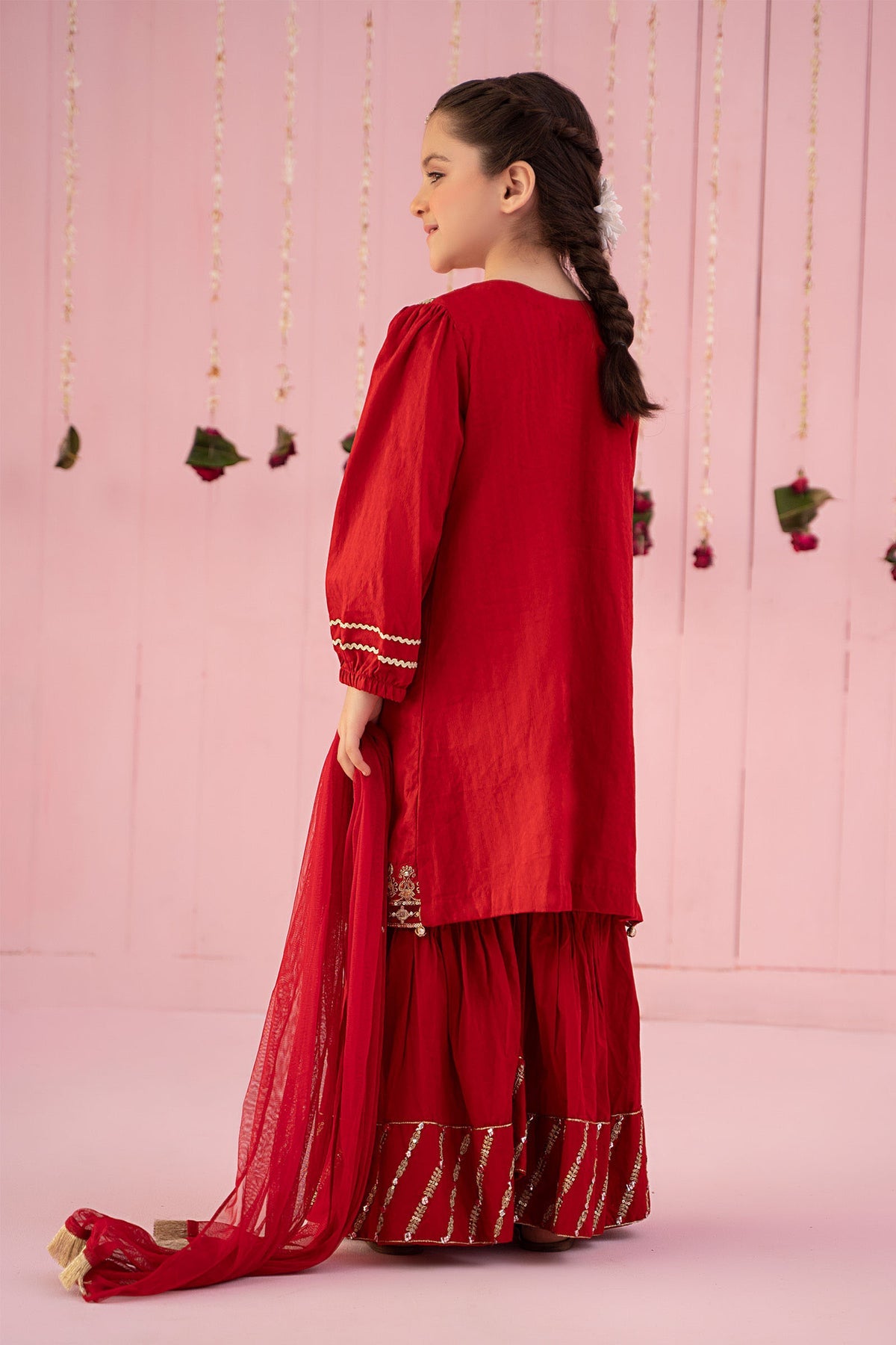 Maria B | Girls Eid Collection | MKD-EF24-20 - Khanumjan  Pakistani Clothes and Designer Dresses in UK, USA 