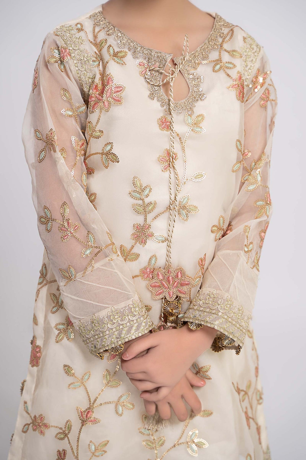 Maria B | Girls Eid Collection | MKS-EF24-30 - Khanumjan  Pakistani Clothes and Designer Dresses in UK, USA 