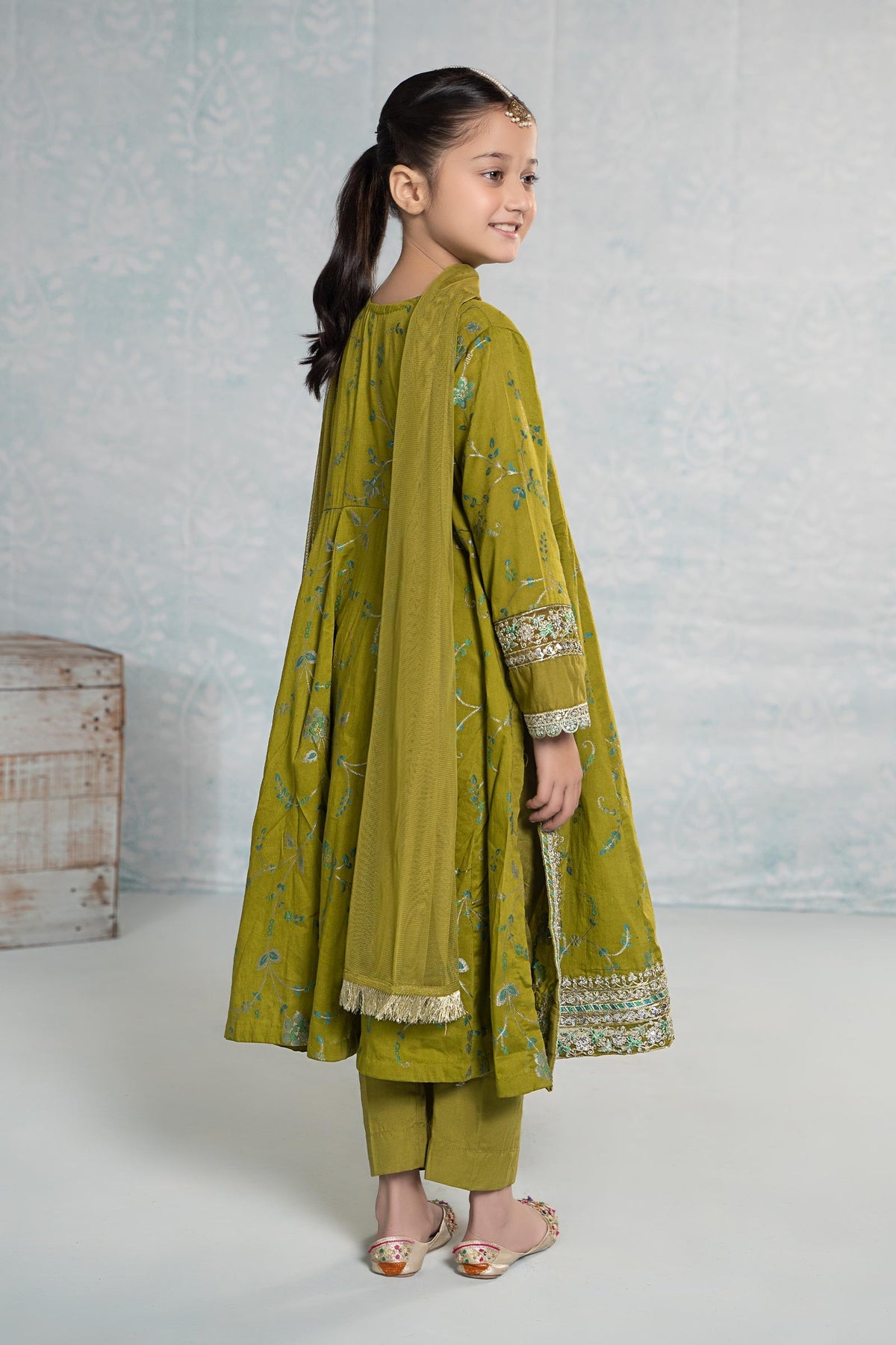 Maria B | Girls Eid Collection | MKD-EF24-23 - Khanumjan  Pakistani Clothes and Designer Dresses in UK, USA 