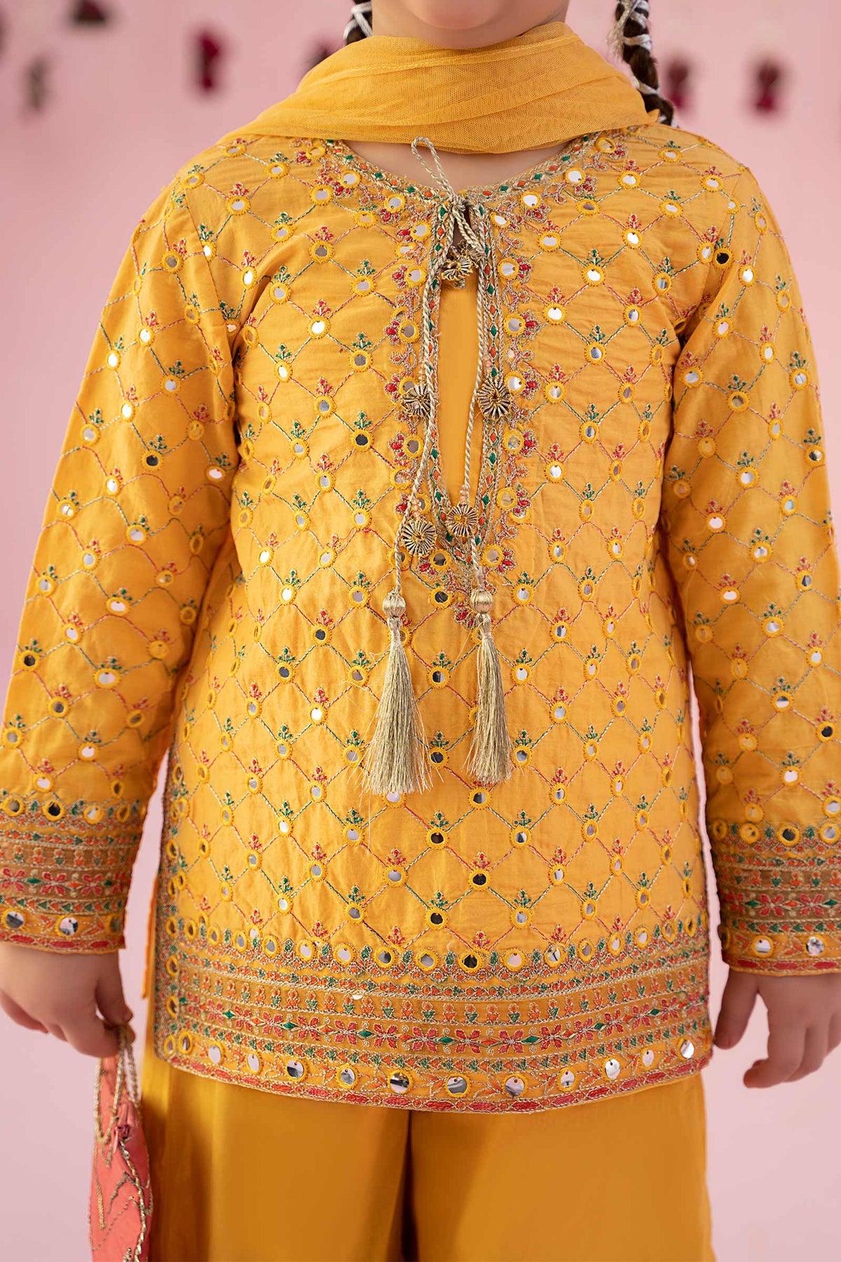 Maria B | Girls Eid Collection | MKD-EF24-09 - Khanumjan  Pakistani Clothes and Designer Dresses in UK, USA 