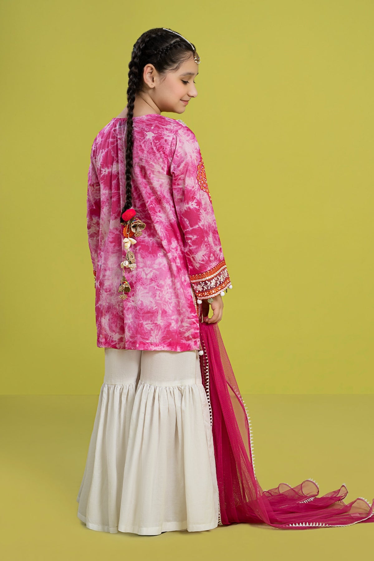 Maria B | Girls Eid Collection | MKD-EF24-06 - Khanumjan  Pakistani Clothes and Designer Dresses in UK, USA 