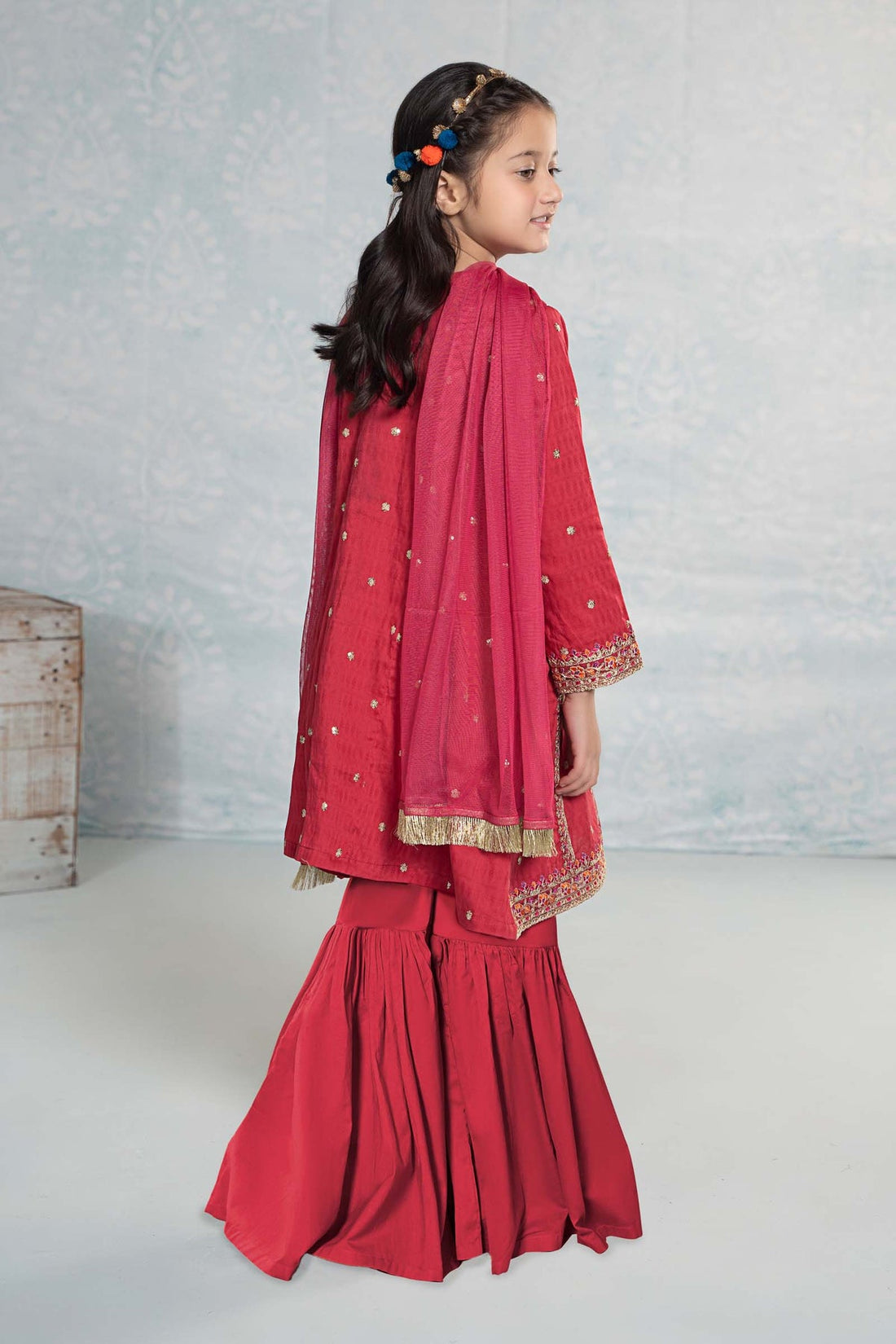 Maria B | Girls Eid Collection | MKD-EF24-10 - Khanumjan  Pakistani Clothes and Designer Dresses in UK, USA 