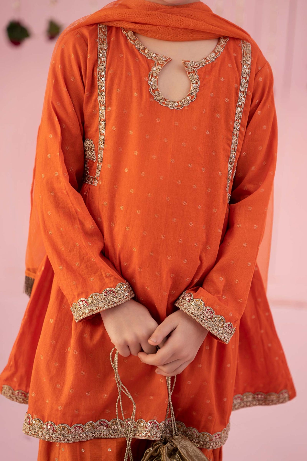 Maria B | Girls Eid Collection | MKD-EF24-16 - Khanumjan  Pakistani Clothes and Designer Dresses in UK, USA 