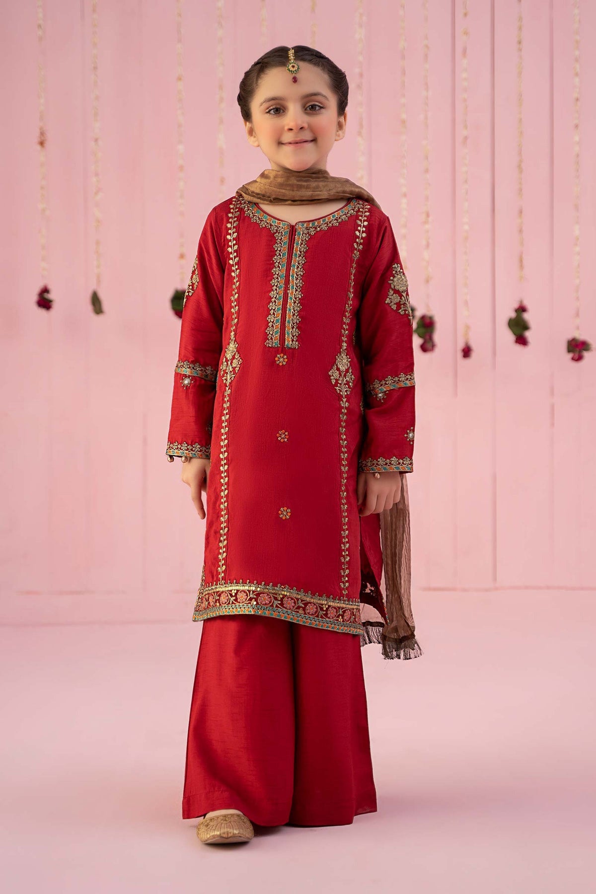 Maria B | Girls Eid Collection | MKS-EF24-03 - Khanumjan  Pakistani Clothes and Designer Dresses in UK, USA 