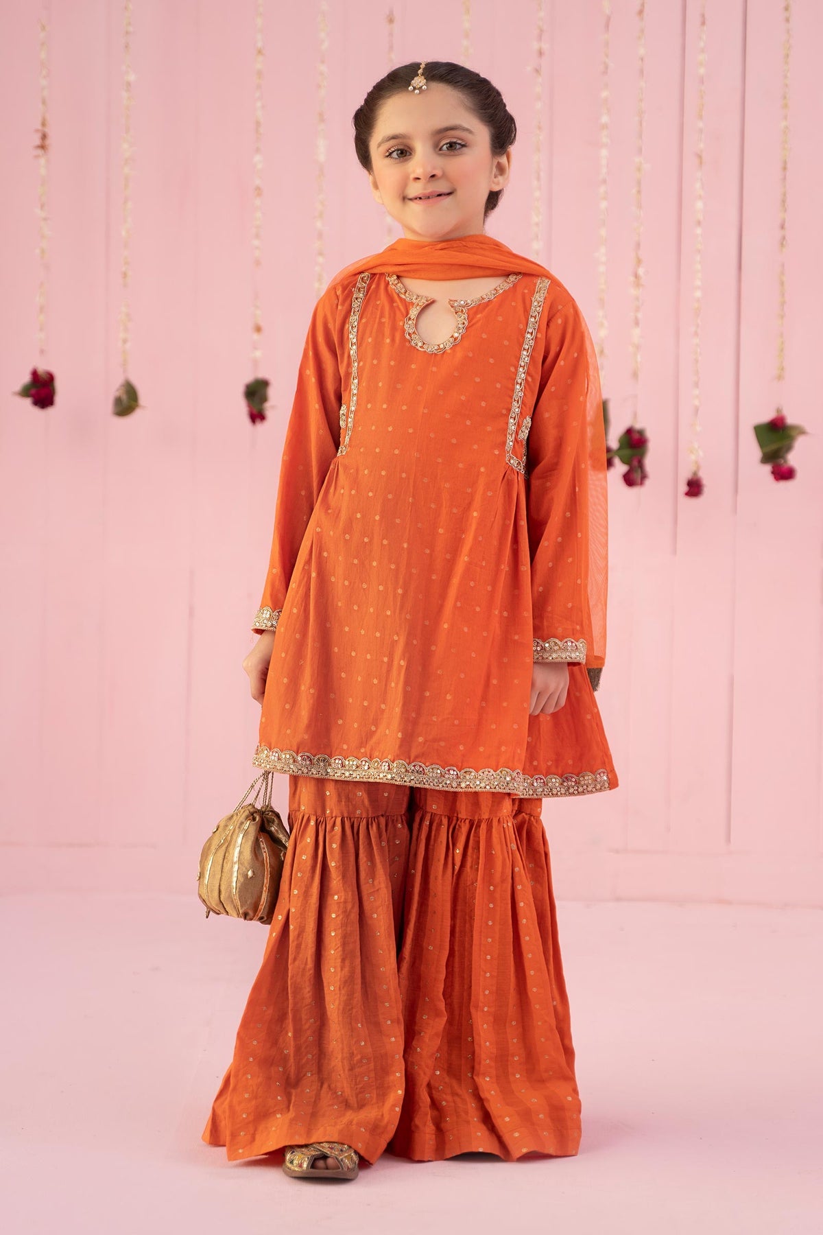 Maria B | Girls Eid Collection | MKD-EF24-16 - Khanumjan  Pakistani Clothes and Designer Dresses in UK, USA 