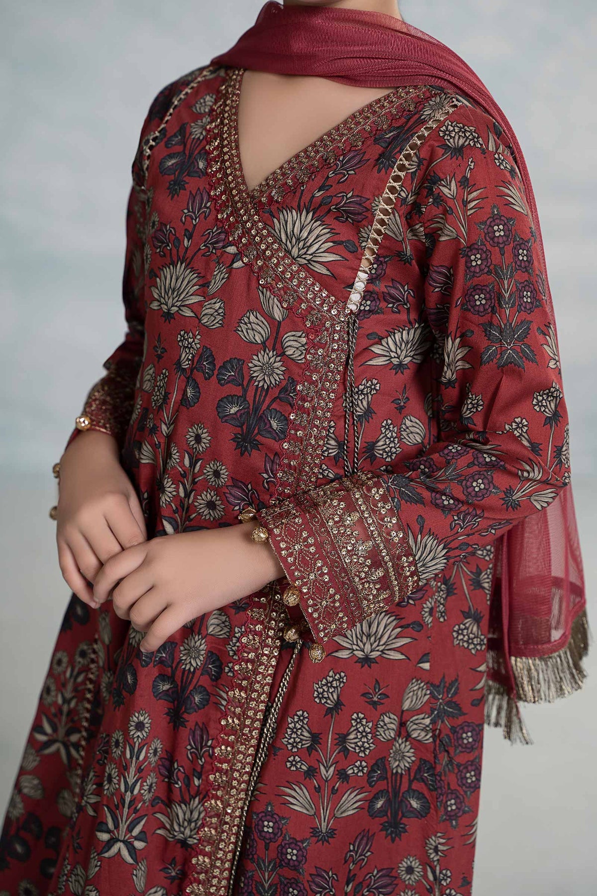 Maria B | Girls Eid Collection | MKD-EF24-26 - Khanumjan  Pakistani Clothes and Designer Dresses in UK, USA 