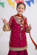 Maria B | Girls Eid Collection | KS-EF24-12 - Khanumjan  Pakistani Clothes and Designer Dresses in UK, USA 