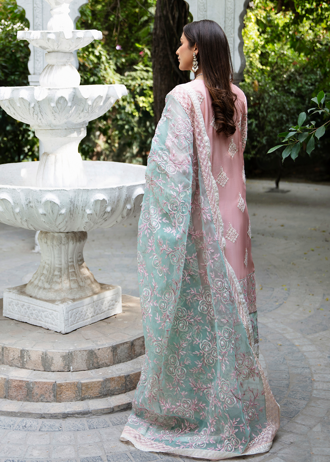 Maria Osama Khan | Rang e Noor Eid Edit | Champa - Khanumjan  Pakistani Clothes and Designer Dresses in UK, USA 