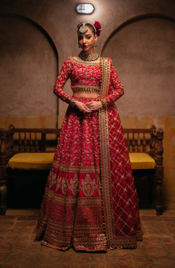 Maryum N Maria | Gul Posh Wedding Formals | ZAIB UN NISA - MS40065