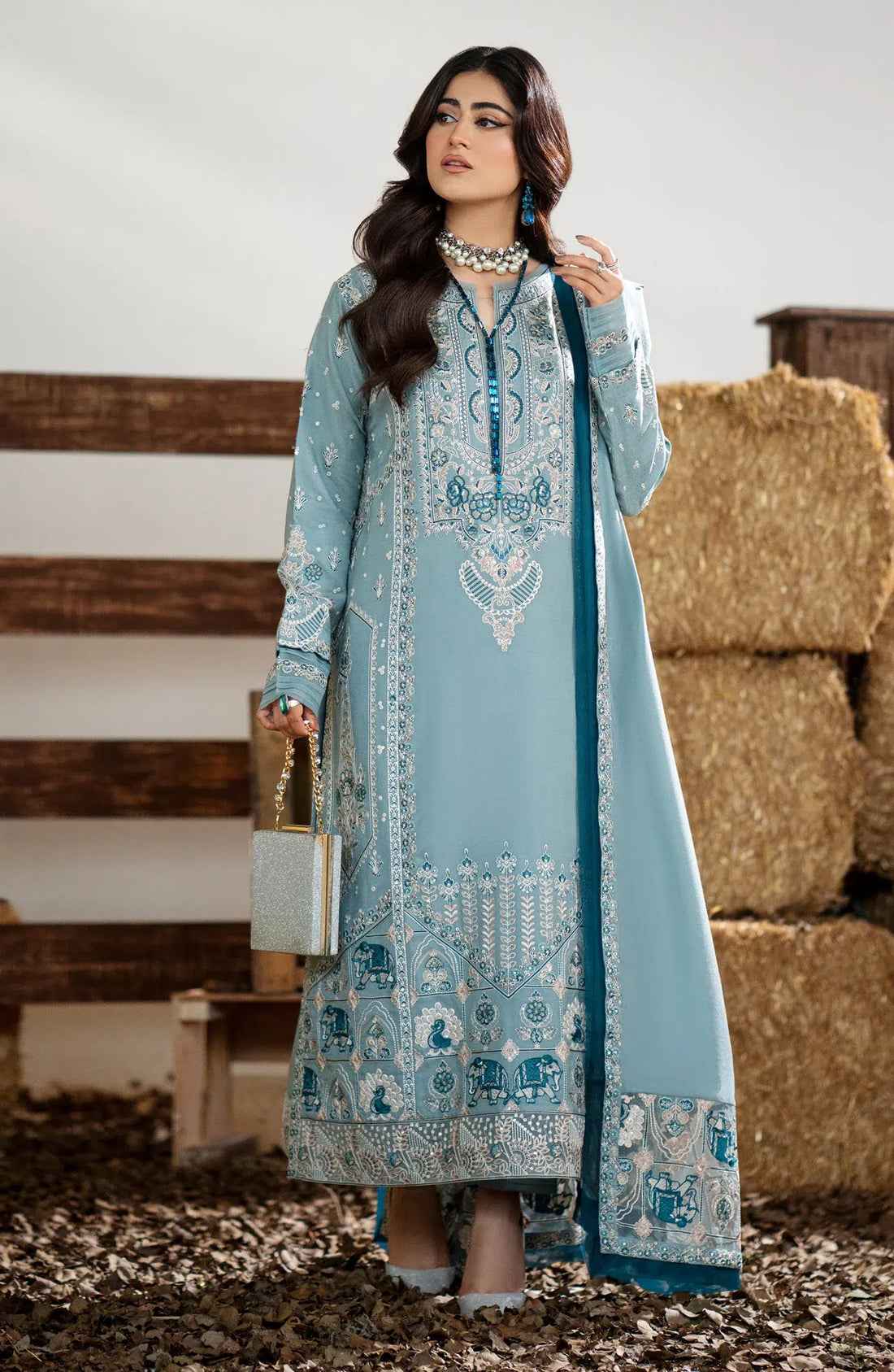 Maryum N Maria | Shehr Bano Winter 23 | PREET MW23557 - Khanumjan  Pakistani Clothes and Designer Dresses in UK, USA 