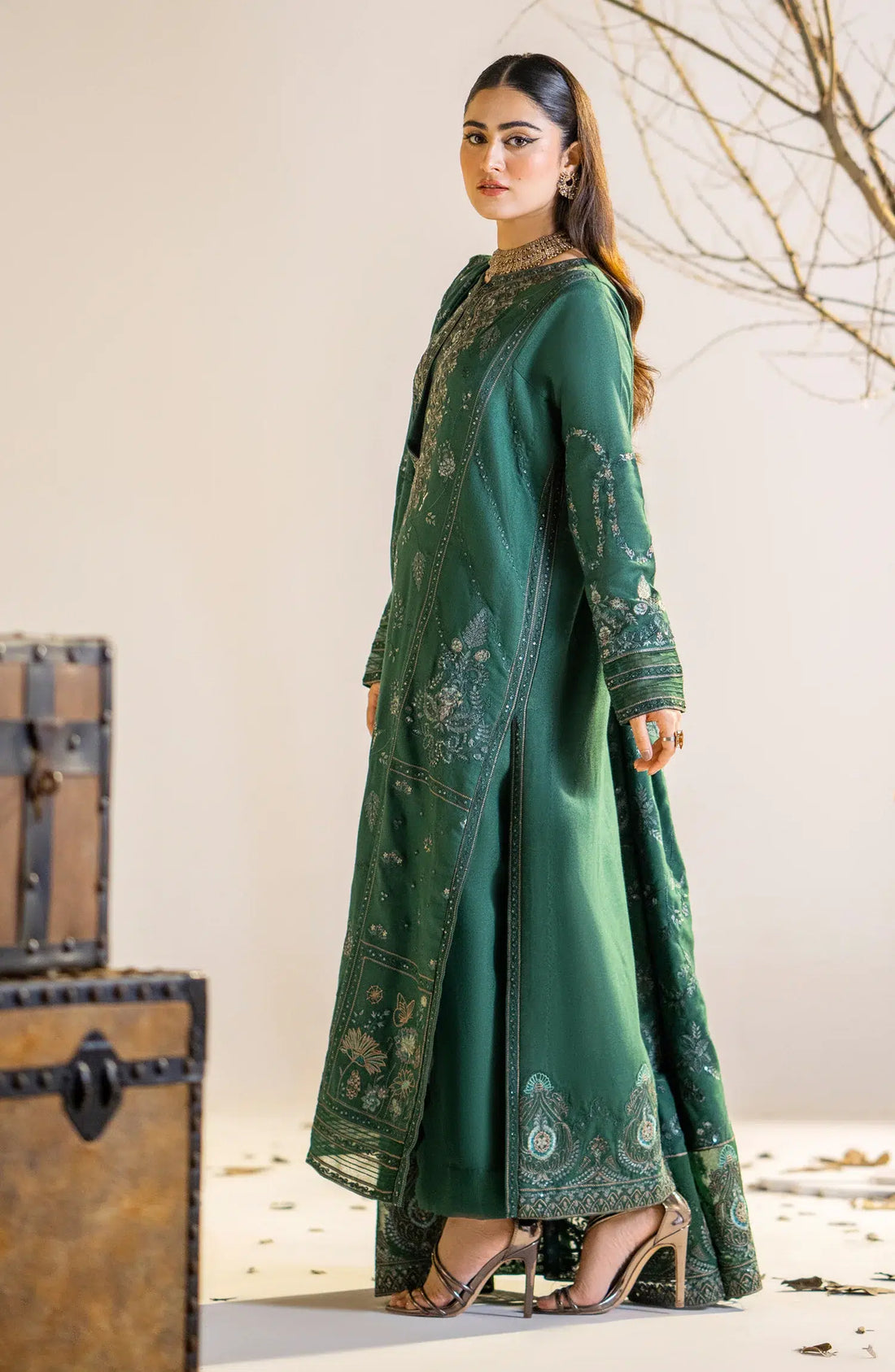 Maryum N Maria | Shehr Bano Winter 23 | JHEEL MW23563 - Khanumjan  Pakistani Clothes and Designer Dresses in UK, USA 