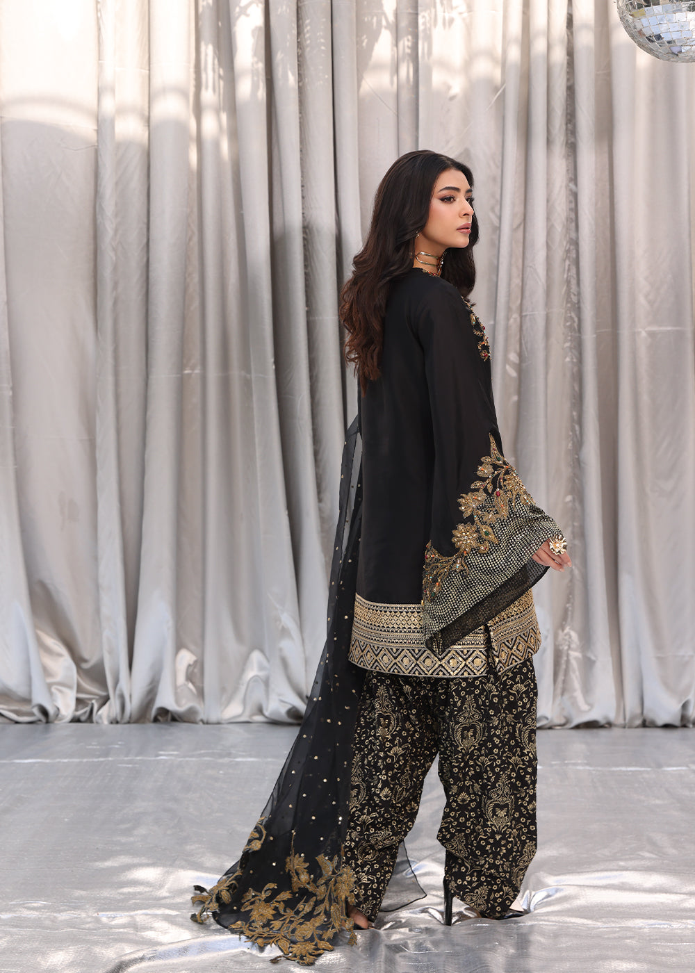 Musferah Saad | Moonlit Glam | Midnight bloom