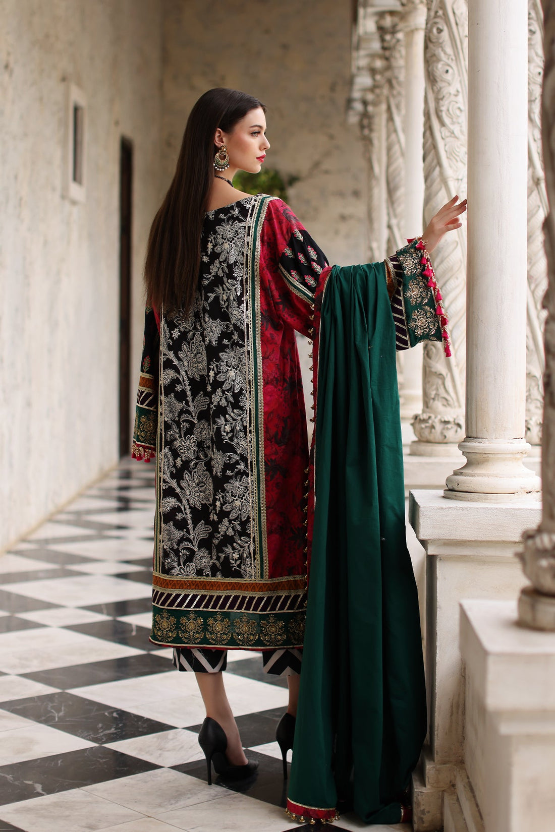 Mina Kashif | Festive Lawn | Karine - Khanumjan  Pakistani Clothes and Designer Dresses in UK, USA 