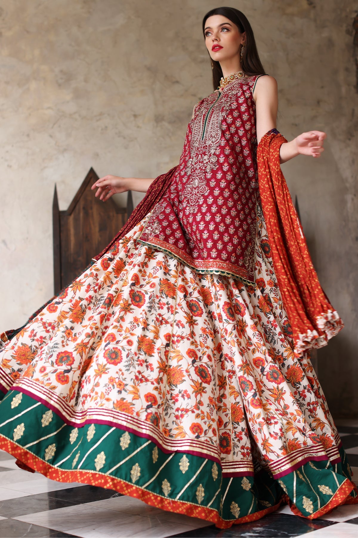 Mina Kashif | Festive Lawn | Janan - Khanumjan  Pakistani Clothes and Designer Dresses in UK, USA 