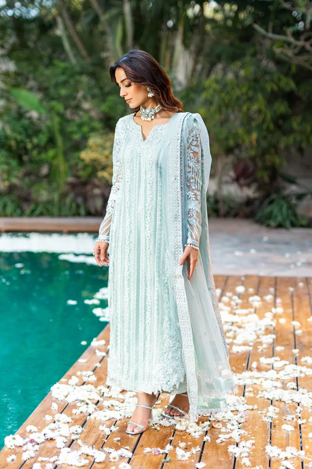 Azure | Embroidered Formals | Mint Breeze - Khanumjan  Pakistani Clothes and Designer Dresses in UK, USA 