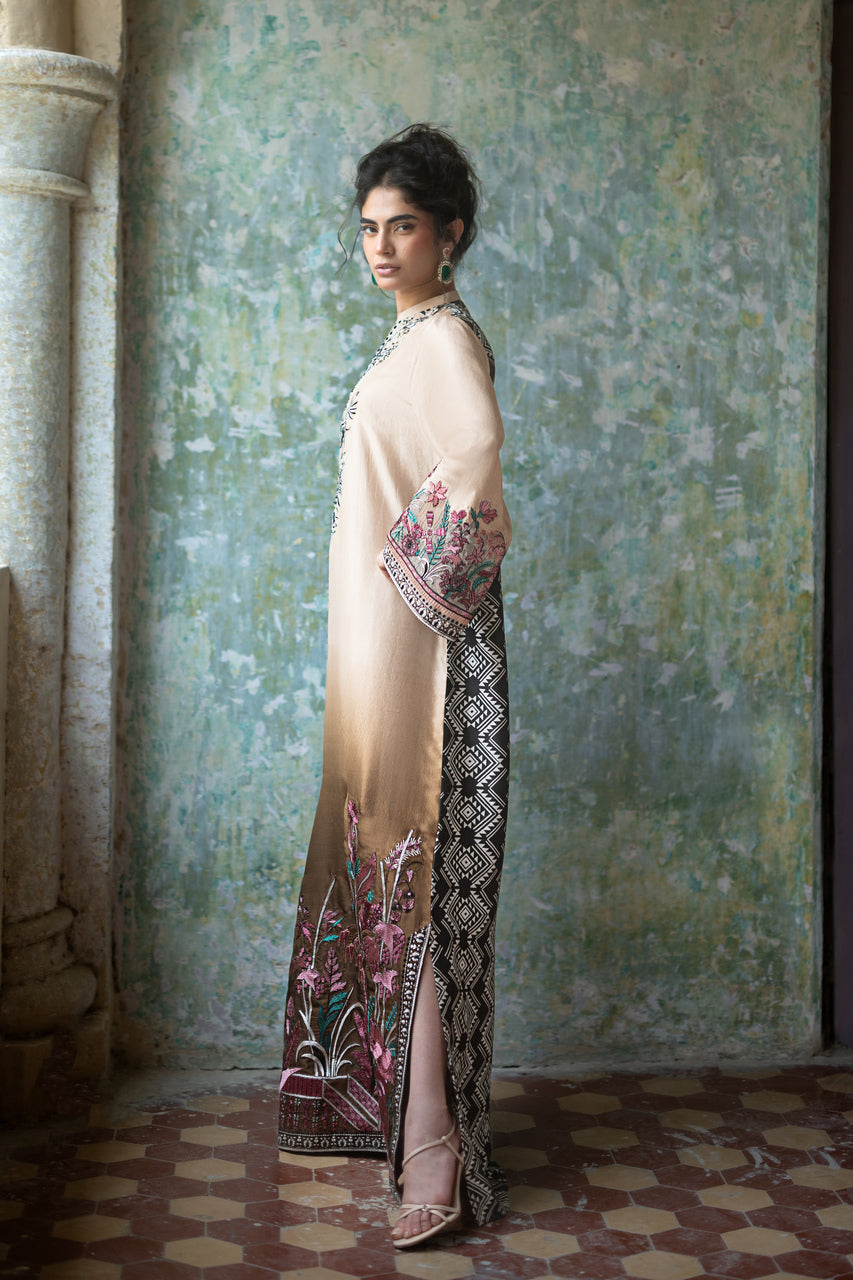 Zainab Chottani | Summer Edition 26 | Mocha Reverie Kaftan