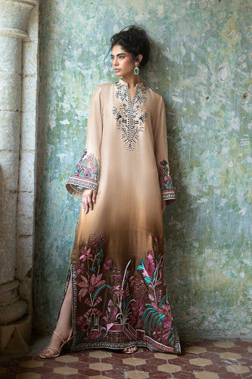 Zainab Chottani | Summer Edition 26 | Mocha Reverie Kaftan