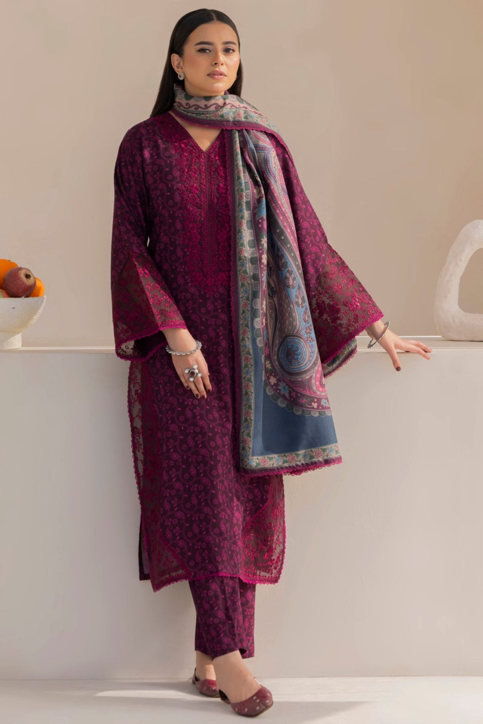 Mohagni | Winter Collection | DZP-14 3PC