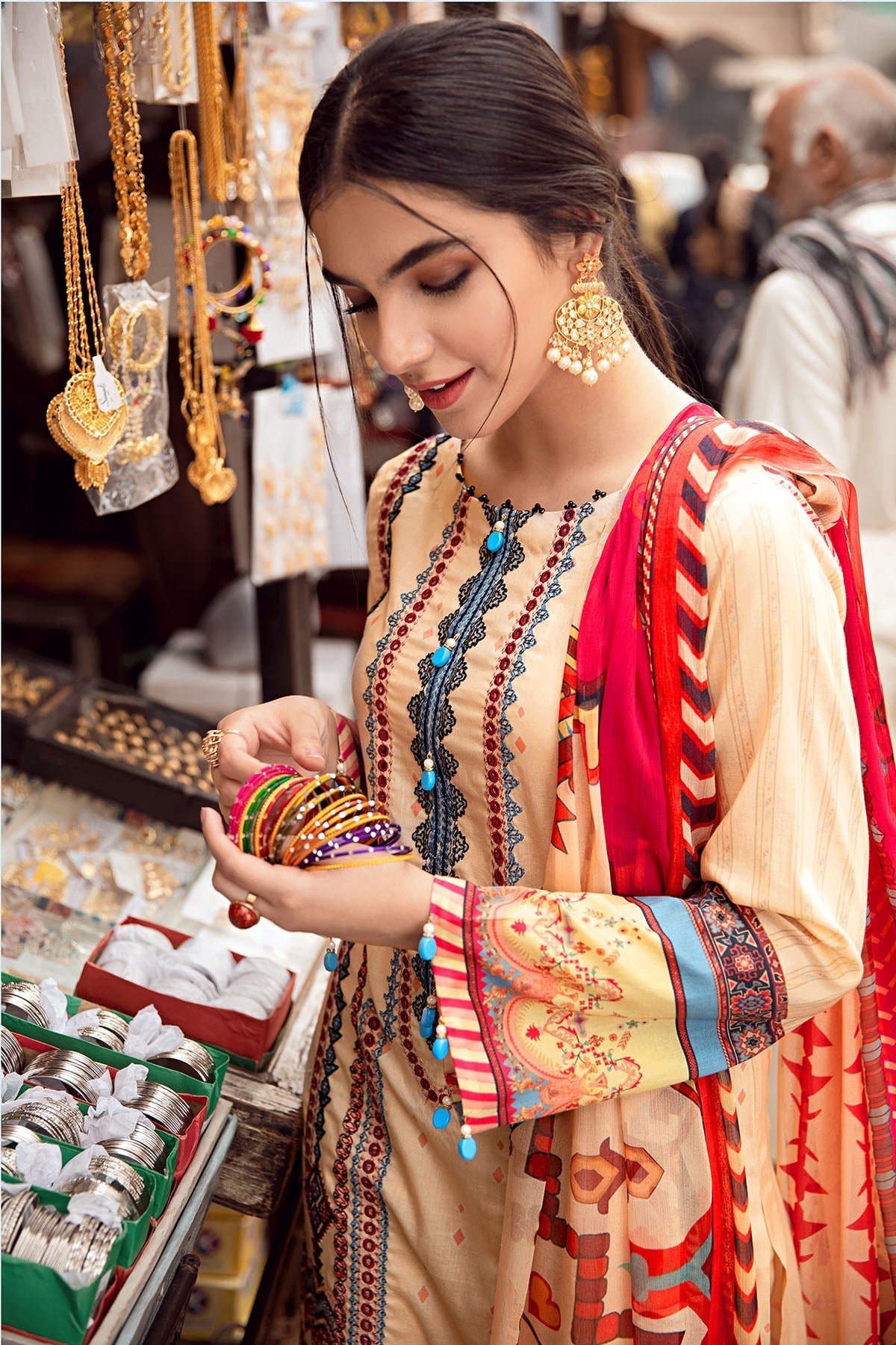 Motifz | Amal Luxury Lawn | 2879 - Khanumjan  Pakistani Clothes and Designer Dresses in UK, USA 