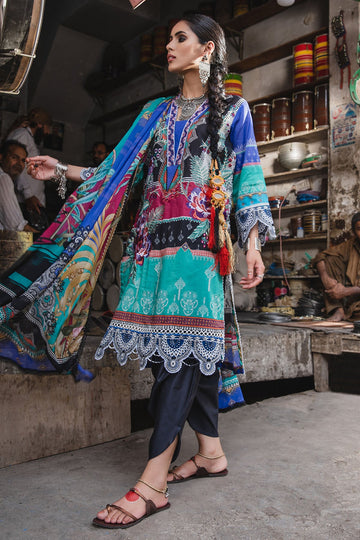 Motifz | Amal Luxury Lawn | 2937 - Khanumjan  Pakistani Clothes and Designer Dresses in UK, USA 