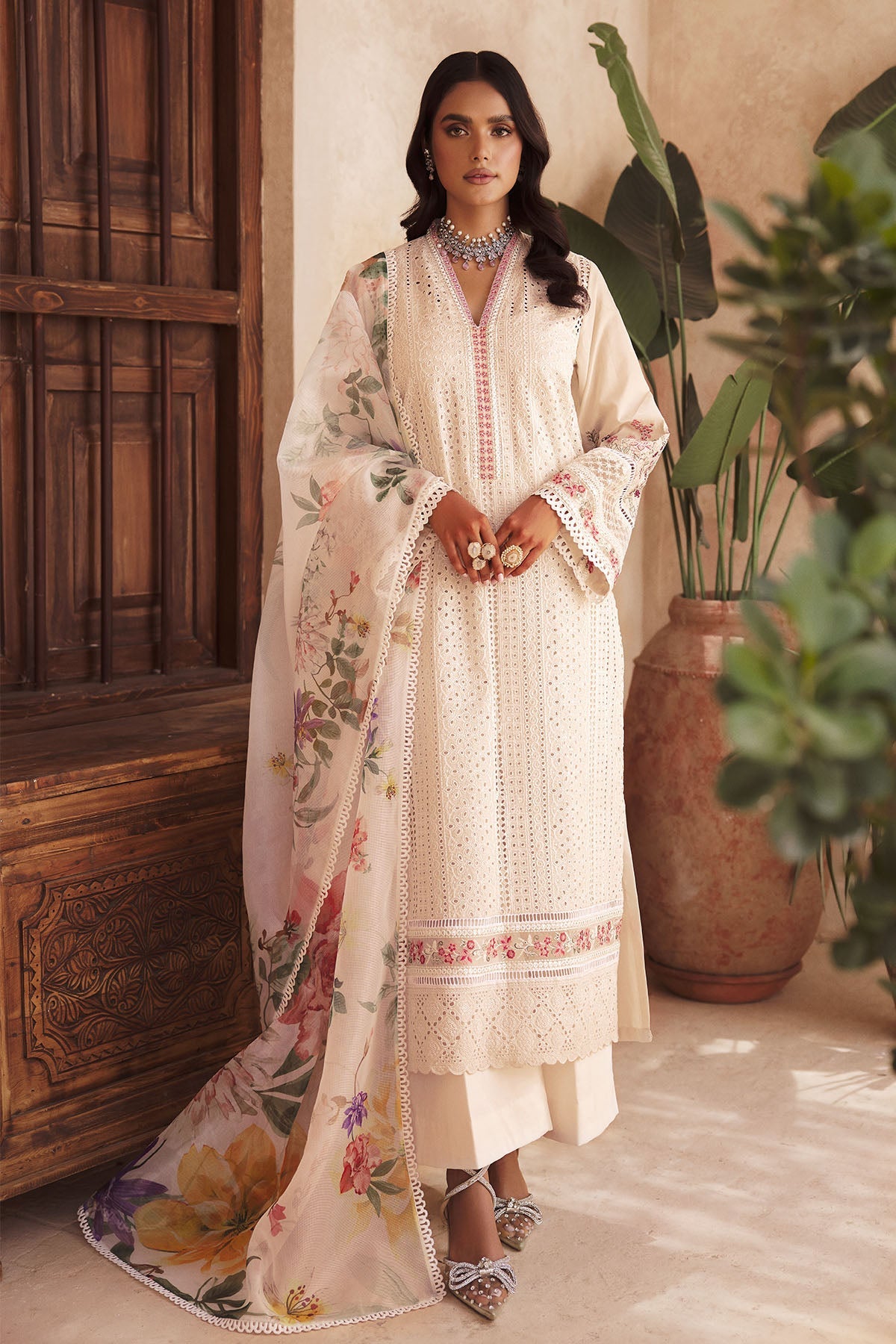 Motifz | Amal Luxury Lawn | 3744 - Khanumjan  Pakistani Clothes and Designer Dresses in UK, USA 