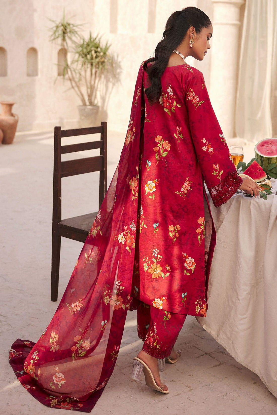 Motifz | Amal Luxury Lawn | 3740 - Khanumjan  Pakistani Clothes and Designer Dresses in UK, USA 