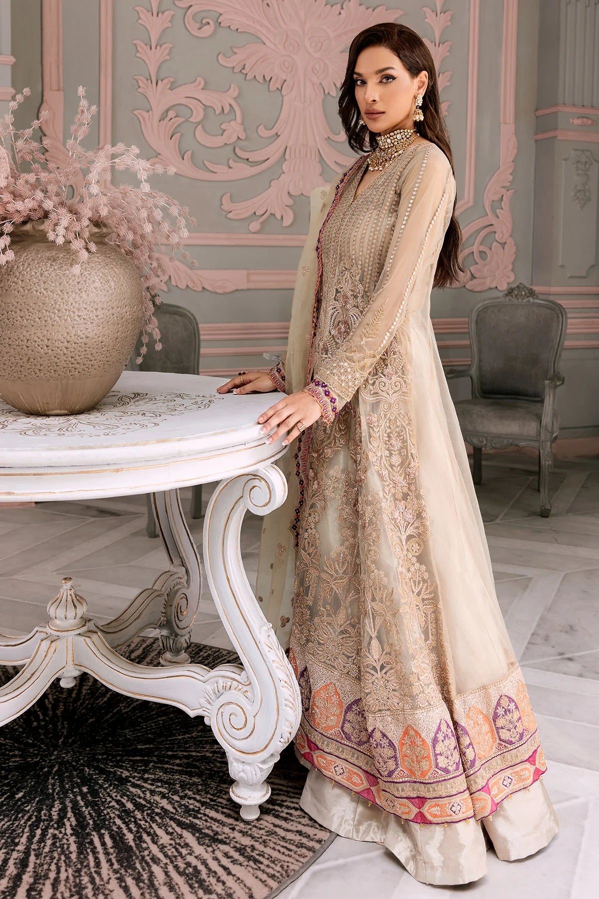 Motifz | Premium Embroidered Formals 24 | 3391 - Khanumjan  Pakistani Clothes and Designer Dresses in UK, USA 