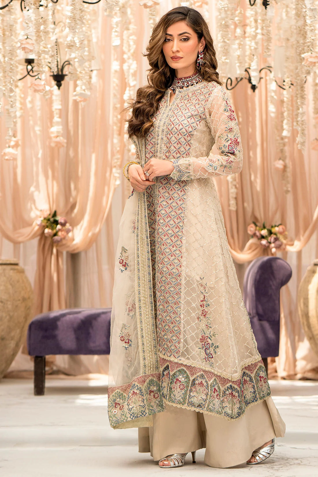 Motifz | Premium Embroidered Formals 24 | 4117 - Khanumjan  Pakistani Clothes and Designer Dresses in UK, USA 