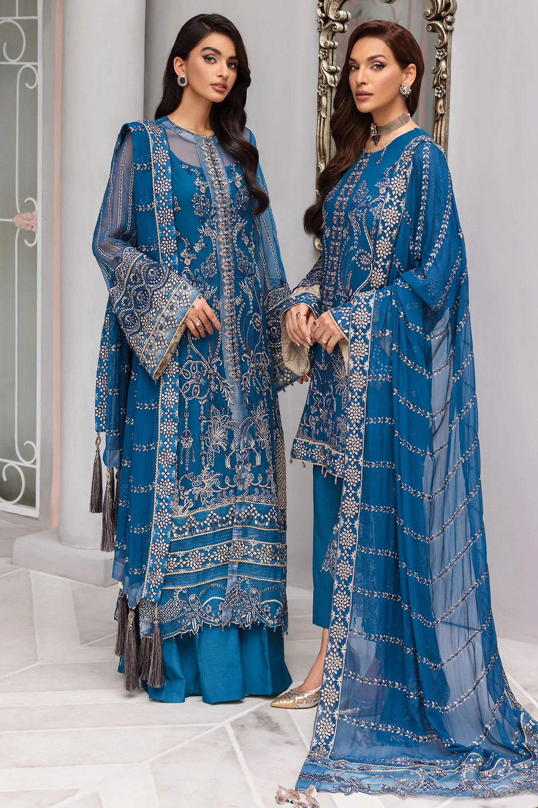 Motifz | Premium Embroidered Formals 24 | 3395 - Khanumjan  Pakistani Clothes and Designer Dresses in UK, USA 