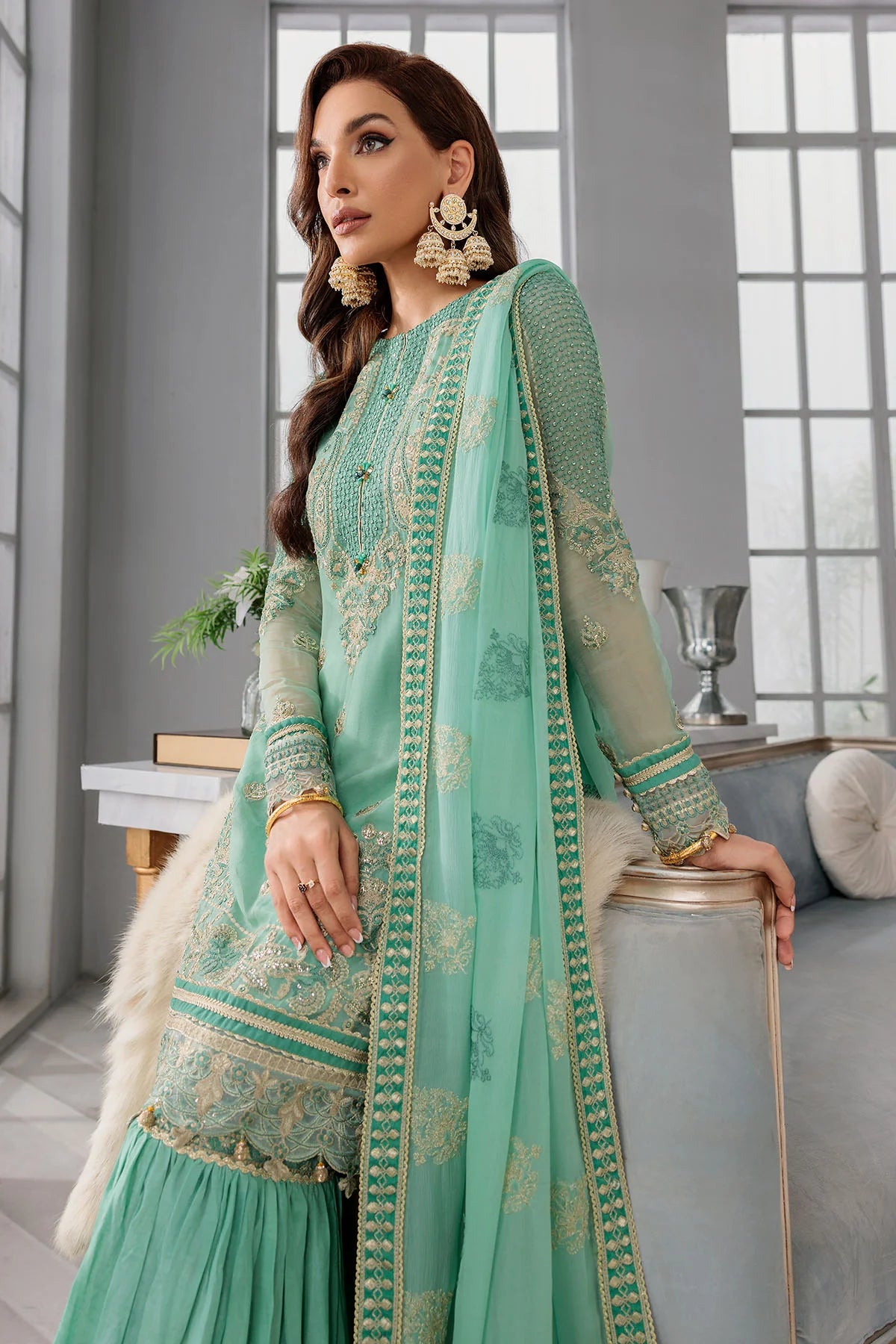 Motifz | Premium Embroidered Formals 24 | 3396 - Khanumjan  Pakistani Clothes and Designer Dresses in UK, USA 