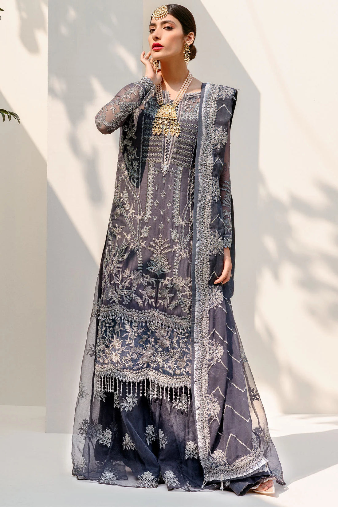 Motifz | Premium Embroidered Formals 24 | 3190 - Khanumjan  Pakistani Clothes and Designer Dresses in UK, USA 