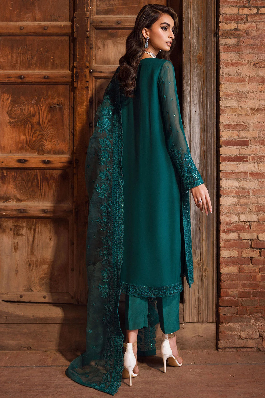 Motifz | Premium Embroidered Formals 24 | 4123 - Khanumjan  Pakistani Clothes and Designer Dresses in UK, USA 