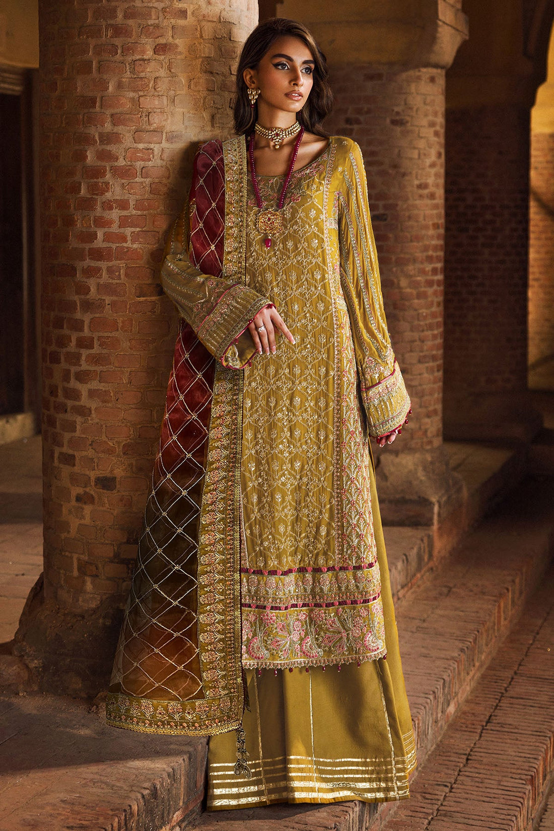Motifz | Premium Embroidered Formals 24 | 4129 - Khanumjan  Pakistani Clothes and Designer Dresses in UK, USA 