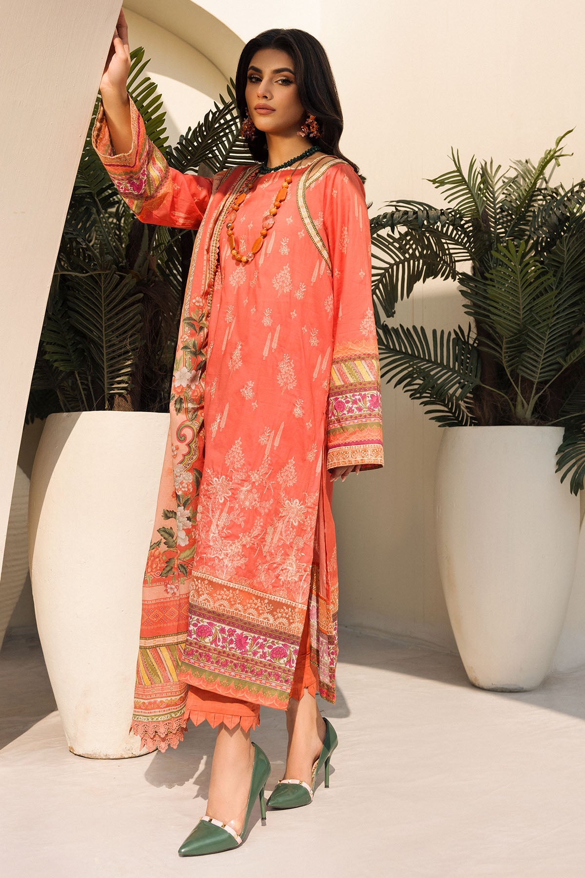 Motifz | Umang Luxury Lawn | A-03 - Khanumjan  Pakistani Clothes and Designer Dresses in UK, USA 